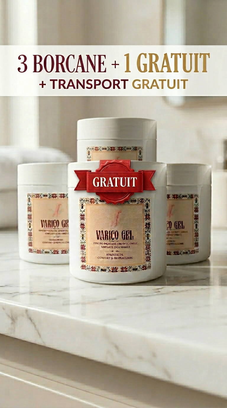 Varico Gel - Gel Revigorant pentru Picioare Obosite, Grele, Umflate și cu Varice